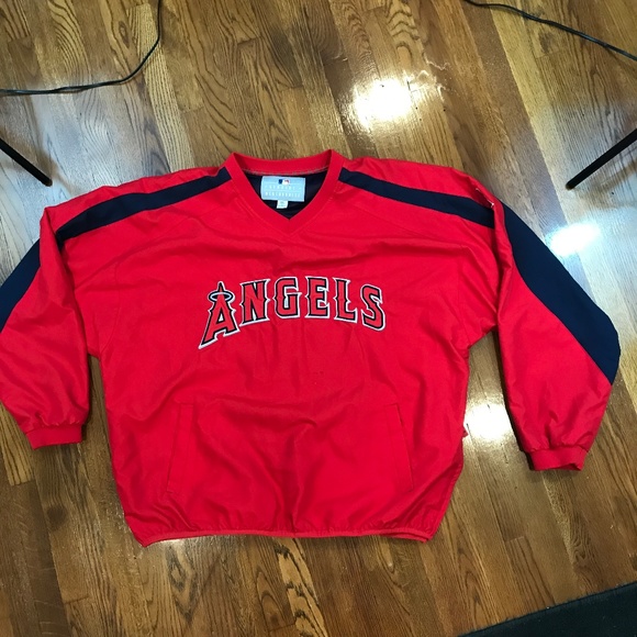 Majestic Anaheim Angels Pullover V Neck 